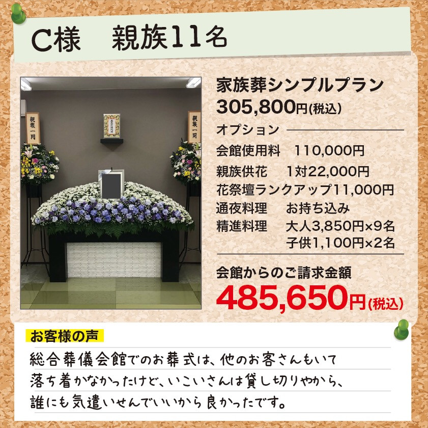 【羽曳野市】小さなお葬式は、低価格な葬儀費用で貸し切りホールの家族葬ホールいこいがおすすめです。